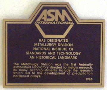 ASM Plaque